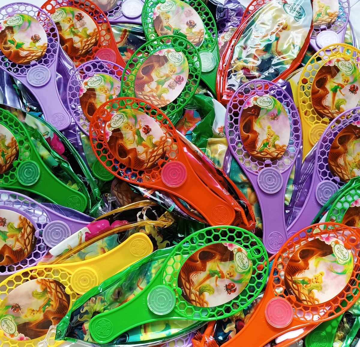 Tinkerbell Tapball racket met opblaasbare bal | Disney | Speelgoed | 10 stuks | STOCKVERKOOP